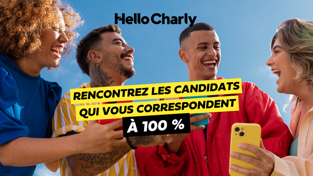 Hello Charly, solution de sourcing candidats